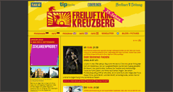 Desktop Screenshot of freiluftkino-kreuzberg.de