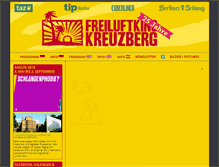 Tablet Screenshot of freiluftkino-kreuzberg.de